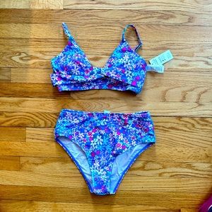 Cupshe Medium Swimsuit - Floral NWT